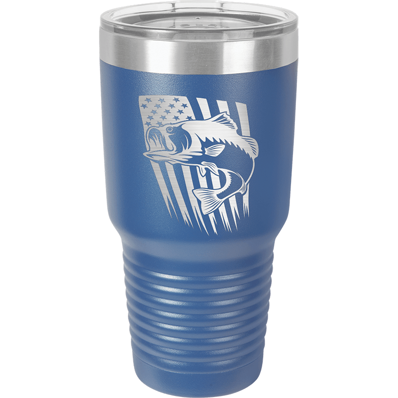 Bass Flag Royal Blue